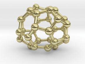 0011 Fullerene c32-2 d2 in 18K Gold Plated