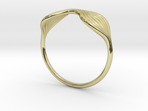 Flow Ring 02 in 18K Gold Plated