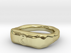 "Play" ring 1-st edition, "Player" jewelry collect in 18K Gold Plated