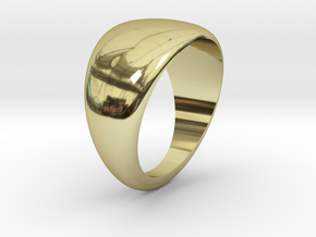 Simple ring in 18K Gold Plated