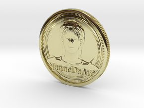 Jehanne Darc coin in 18K Gold Plated