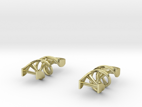 DNA Earrings in 18K Gold Plated