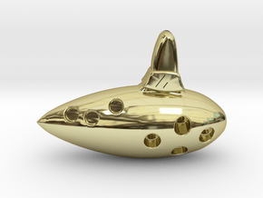 Ocarina in 18K Gold Plated