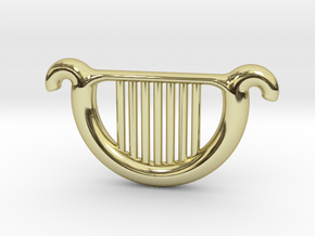 Goddess's Harp in 18K Gold Plated