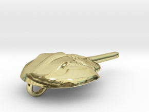Horseshoecrab Necklace (Small) in 18K Gold Plated