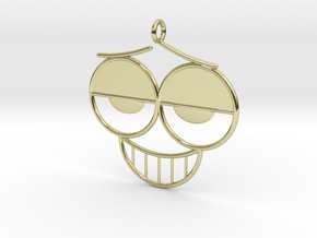 The Grin Pendant/Earring in 18K Gold Plated