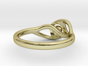 TwoYearsTogether ring in 18K Gold Plated