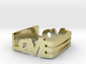 Love in 18K Gold Plated