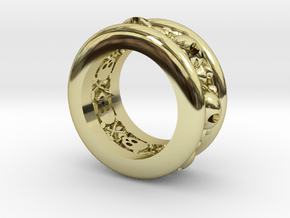 Scullring in 18K Gold Plated