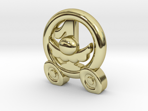 Mario KART Trophy in 18K Gold Plated