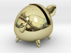Micro Piggy Bank (Small) in 18K Gold Plated