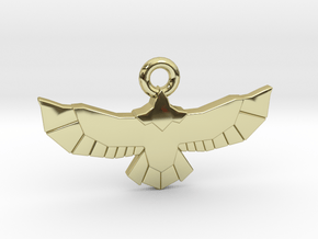 Poly Eagle in 18k Gold