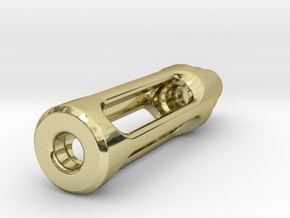 Tritium Lantern 1C (Silver/Brass/Plastic) in 18K Gold Plated