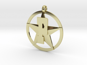PHS charm - Plains Star in 18K Gold Plated
