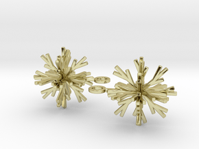 Snowflake Earring Iva in 18K Gold Plated