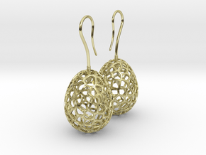 Fertilized Bio-inspired Zerggrings in 18K Gold Plated
