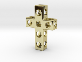 CrossOct-mm in 18K Gold Plated