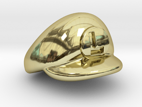 L-Plumber Cap in 18K Gold Plated