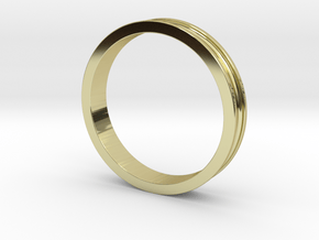 1 1/2" Headset spacer 7.5mm in 18K Gold Plated