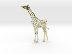 Wildlife Treasures - Giraffe in 18K Gold Plated