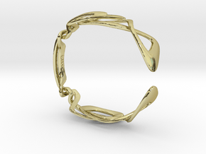 Kuleses Bracelet : The infinite Loop in 18K Gold Plated