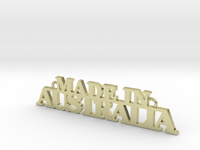 Made in AUSTRALIA Pendant in 18K Gold Plated