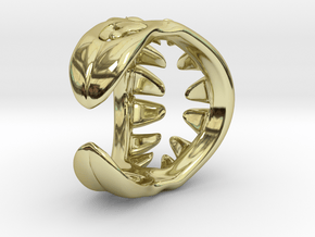 Ring of Vicious Teeth in 18K Gold Plated