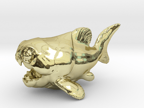 Dunkleosteus Chubbie 1 in 18K Gold Plated