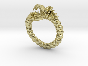 Viper Fish Ring  in 18K Gold Plated