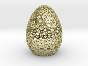 Egg Round1 in 18K Gold Plated