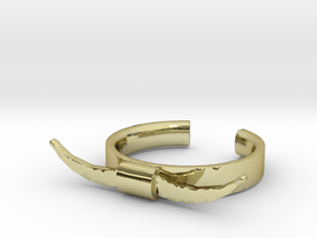 Bull Horn Ring (9) in 18K Gold Plated