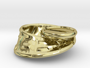 Moby Maze - metal in 18K Gold Plated