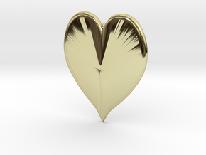 Heart Pendant in 18K Gold Plated