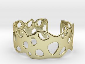 Cellular Bracelet Size S in 18K Gold Plated