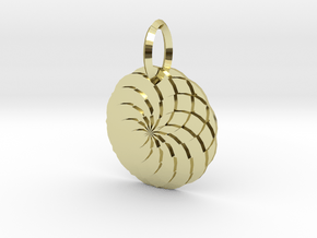  Sacred geometry Pendant  in 18K Gold Plated