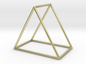 Triangle Bracelet -  Small in 18K Gold Plated