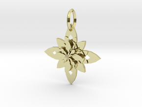 Sacret Flower geometry in 18K Gold Plated