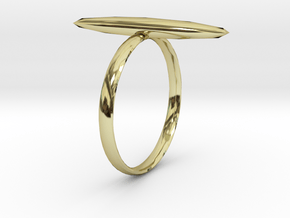 Statement Ring US Size 8 UK Size Q in 18K Gold Plated