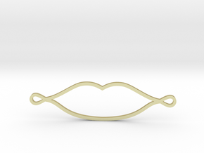 Lips in 18K Gold Plated