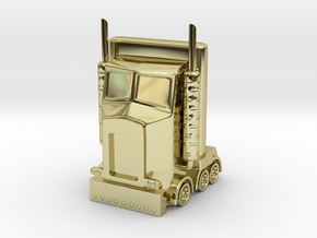 My Little Optimus Prime in 18K Gold Plated