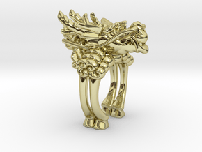Legend of KIRIN in 18K Gold Plated