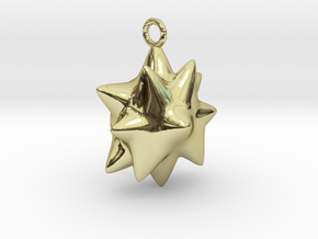 Chubby Star Pendant.  in 18K Gold Plated