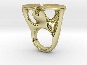  MYCELIUM - Ring size 7/17mm in 18K Gold Plated