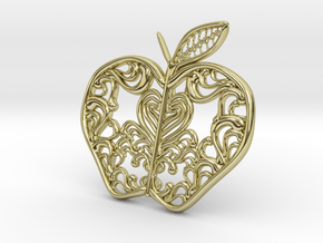 Inside the Apple - Pendant in 18K Gold Plated