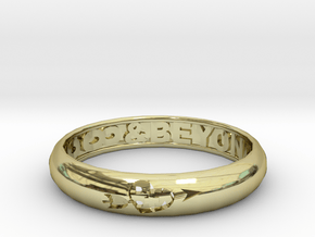 Word Ring in 18K Gold Plated