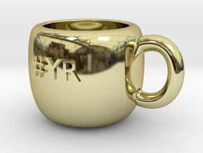 #YR Mug in 18K Gold Plated