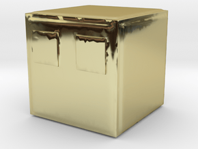 Minecraft Magmacube Small in 18K Gold Plated