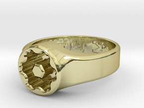 US14 Ring XVIII: Tritium in 18K Gold Plated