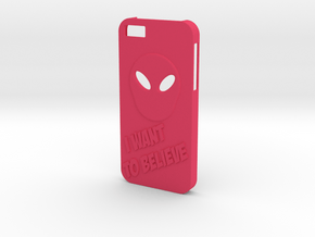 Iphone 5/5s Case Alien in Pink Processed Versatile Plastic