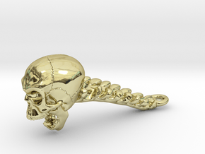 Skull Bottle Opener in 18K Gold Plated